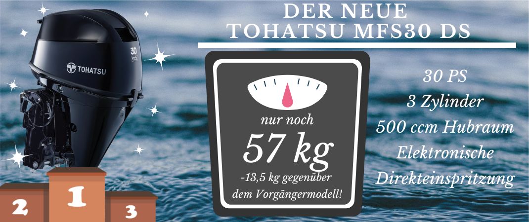 Tohatsu 15 PS ist Preis-Leistungssieger im Boote Aussenborder Test