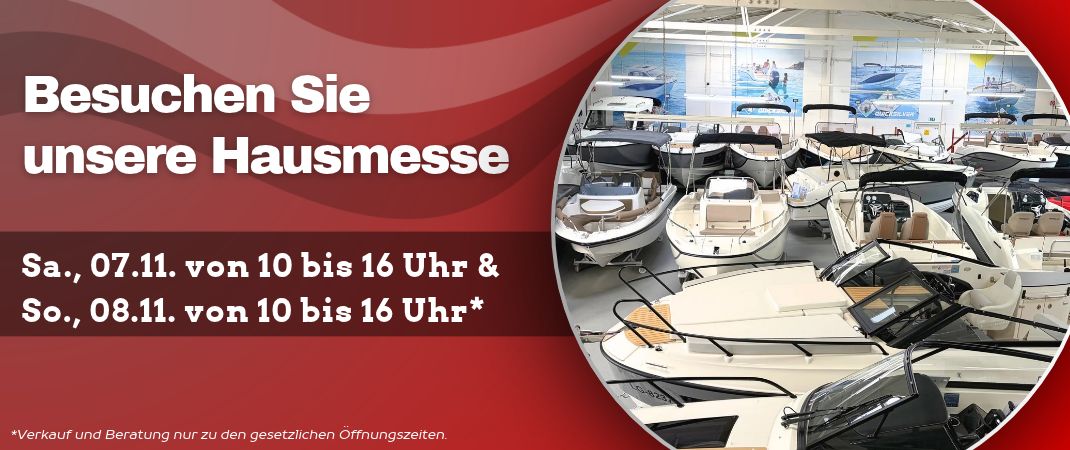 Hausmesse am 07. & 08. November 2026